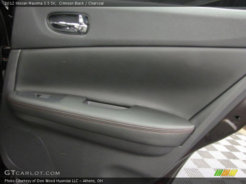 Crimson Black / Charcoal 2012 Nissan Maxima 3.5 SV