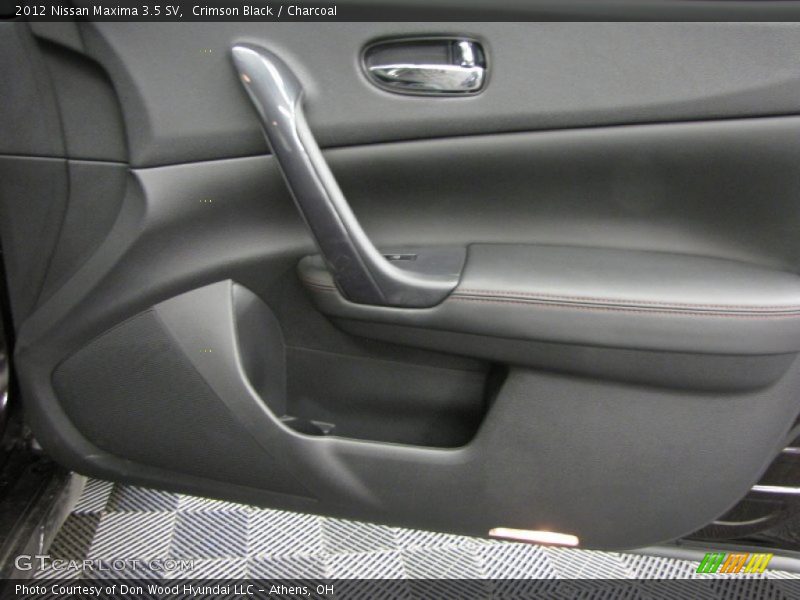 Crimson Black / Charcoal 2012 Nissan Maxima 3.5 SV