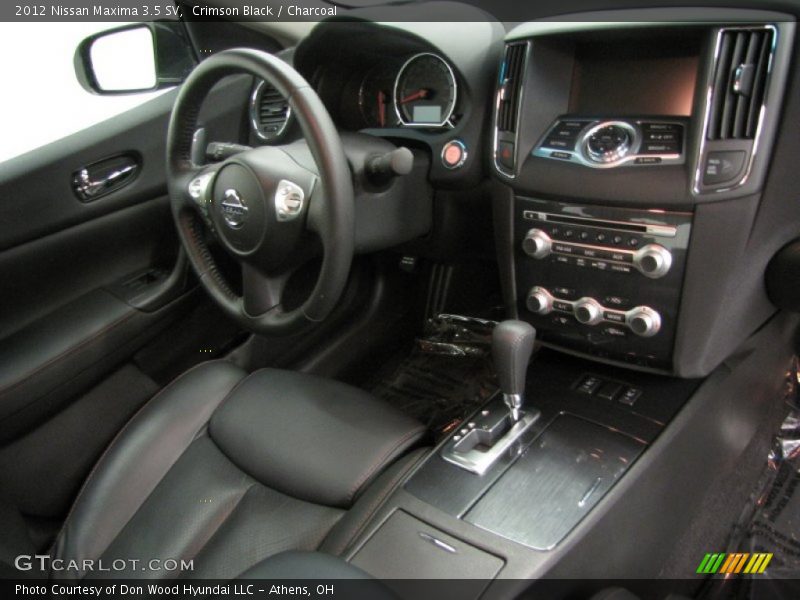 Crimson Black / Charcoal 2012 Nissan Maxima 3.5 SV