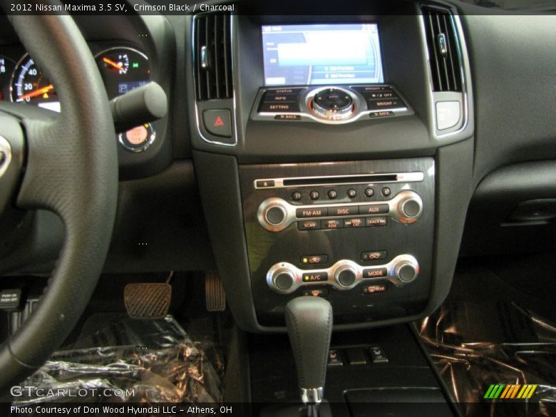 Crimson Black / Charcoal 2012 Nissan Maxima 3.5 SV