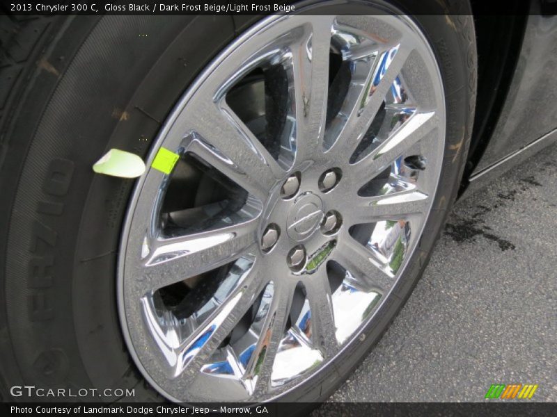 Gloss Black / Dark Frost Beige/Light Frost Beige 2013 Chrysler 300 C