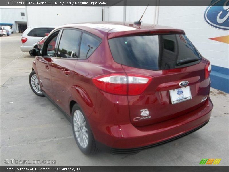 Ruby Red / Medium Light Stone 2013 Ford C-Max Hybrid SE