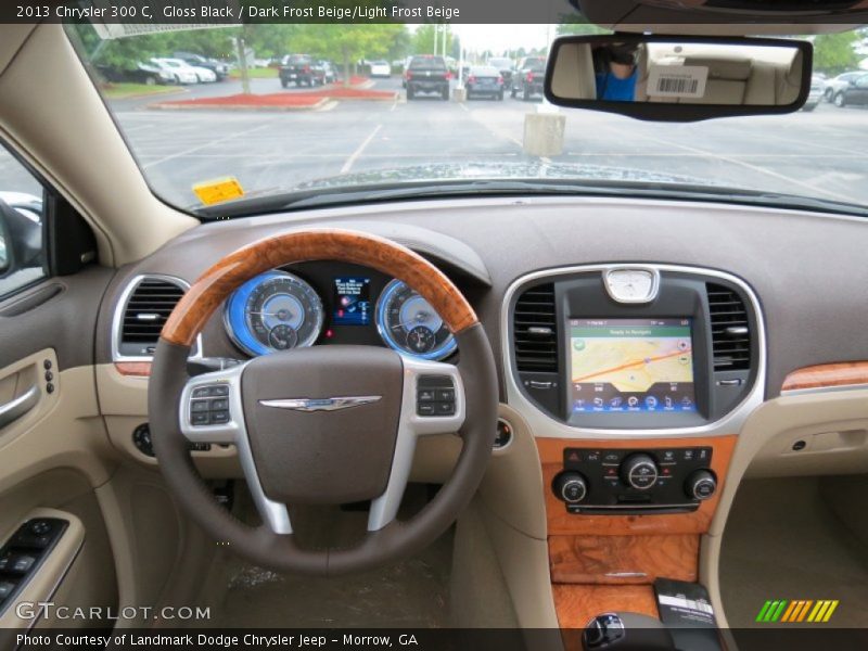 Gloss Black / Dark Frost Beige/Light Frost Beige 2013 Chrysler 300 C
