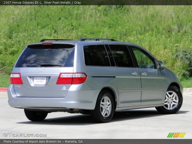 Silver Pearl Metallic / Gray 2007 Honda Odyssey EX-L