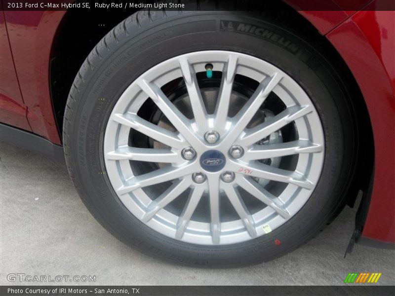 Ruby Red / Medium Light Stone 2013 Ford C-Max Hybrid SE