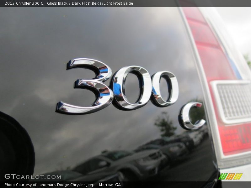 Gloss Black / Dark Frost Beige/Light Frost Beige 2013 Chrysler 300 C