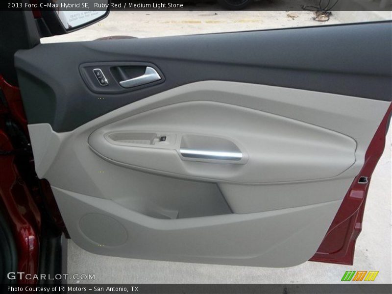 Ruby Red / Medium Light Stone 2013 Ford C-Max Hybrid SE