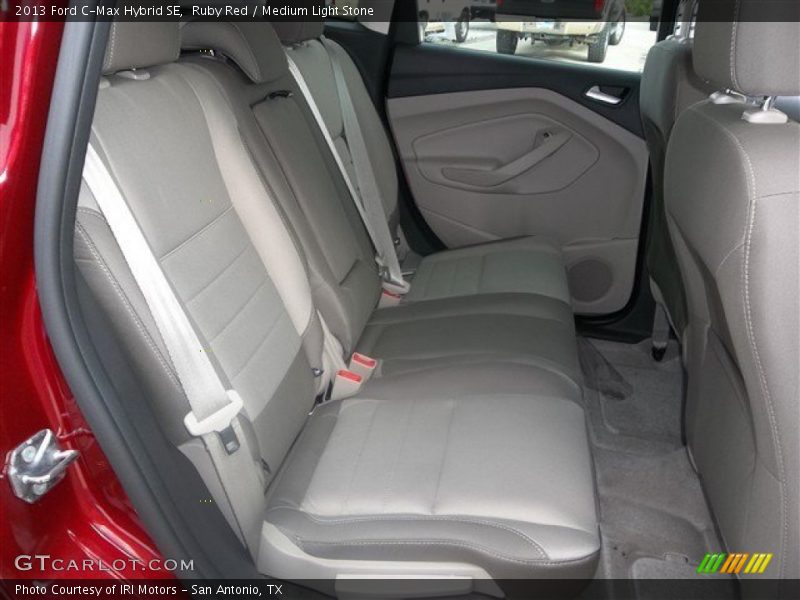 Ruby Red / Medium Light Stone 2013 Ford C-Max Hybrid SE