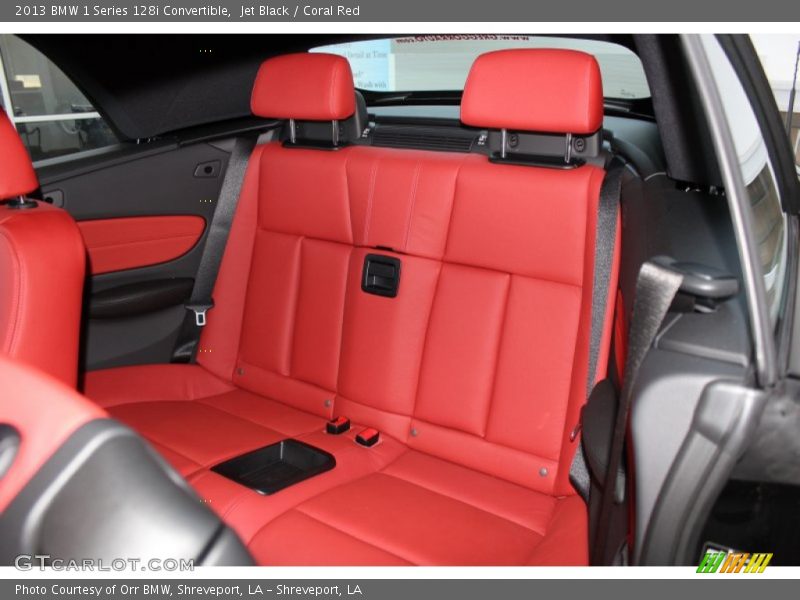 Rear Seat of 2013 1 Series 128i Convertible