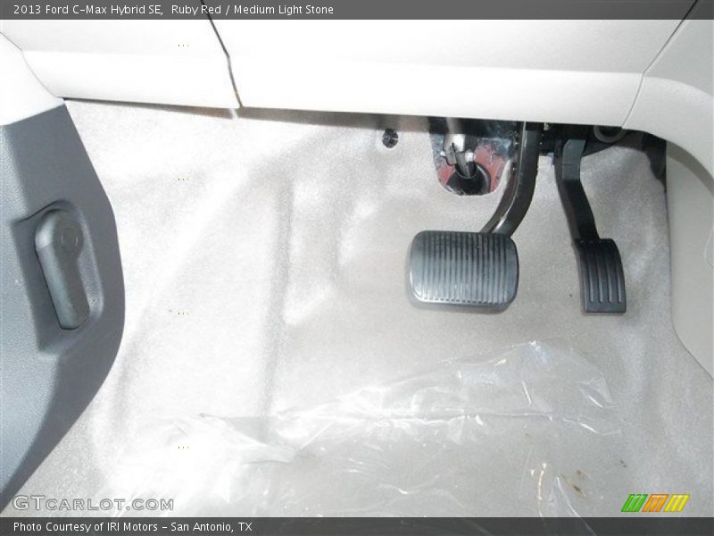 Ruby Red / Medium Light Stone 2013 Ford C-Max Hybrid SE