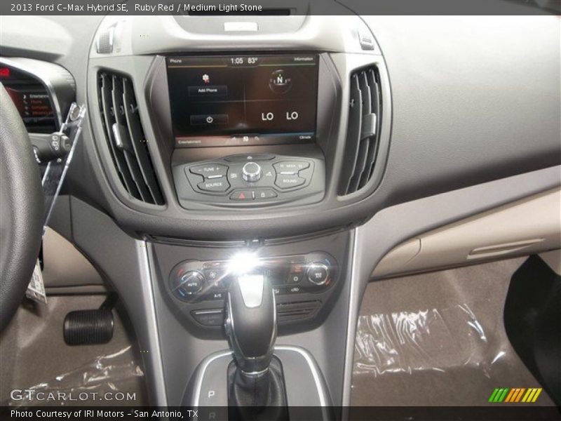 Ruby Red / Medium Light Stone 2013 Ford C-Max Hybrid SE