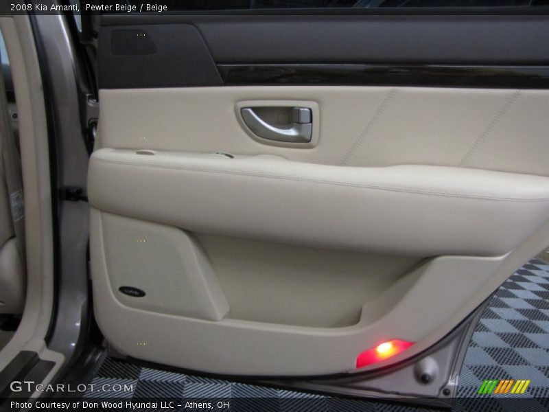Pewter Beige / Beige 2008 Kia Amanti