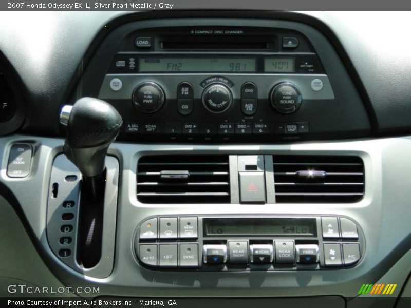 Silver Pearl Metallic / Gray 2007 Honda Odyssey EX-L