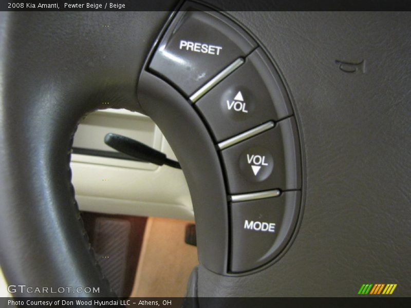Pewter Beige / Beige 2008 Kia Amanti