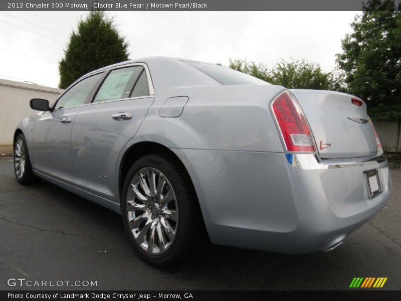 Glacier Blue Pearl / Motown Pearl/Black 2013 Chrysler 300 Motown