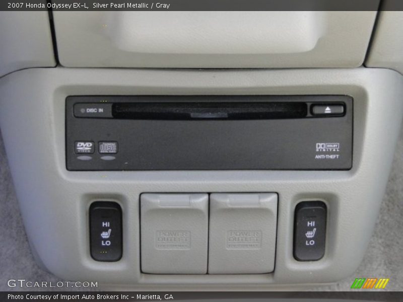 Silver Pearl Metallic / Gray 2007 Honda Odyssey EX-L