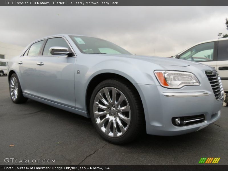 Glacier Blue Pearl / Motown Pearl/Black 2013 Chrysler 300 Motown