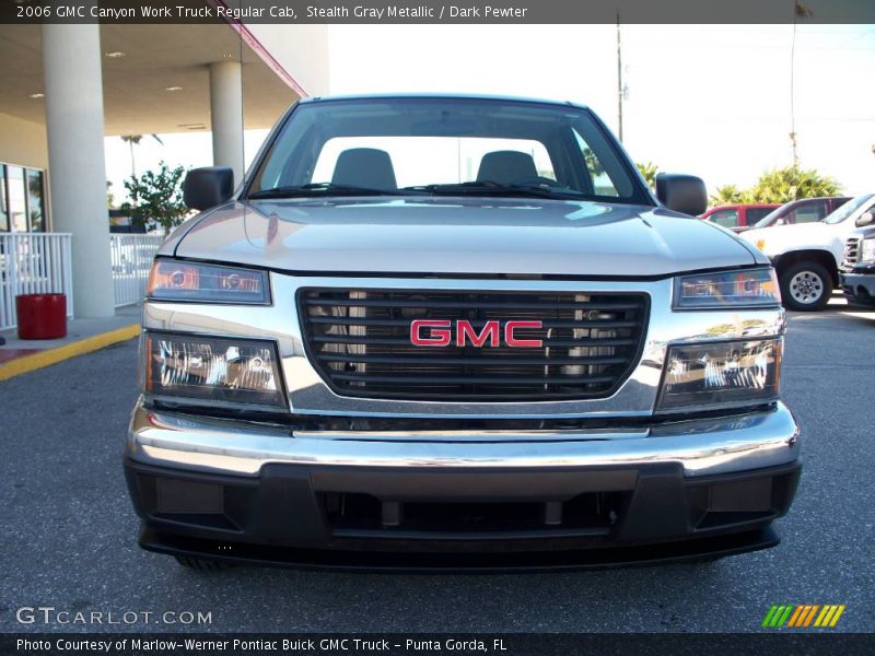 Stealth Gray Metallic / Dark Pewter 2006 GMC Canyon Work Truck Regular Cab