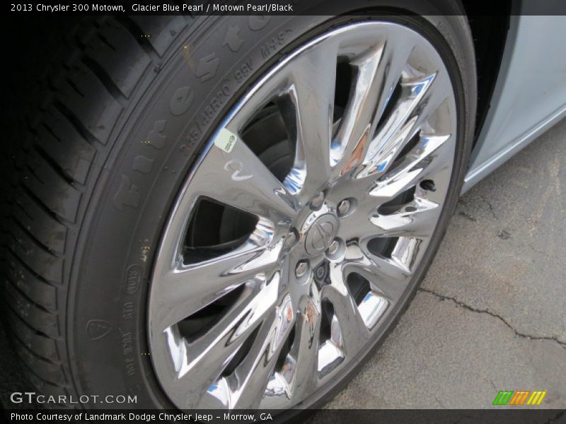 Glacier Blue Pearl / Motown Pearl/Black 2013 Chrysler 300 Motown