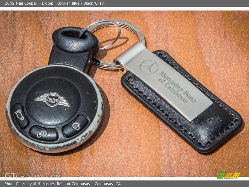 Keys of 2009 Cooper Hardtop