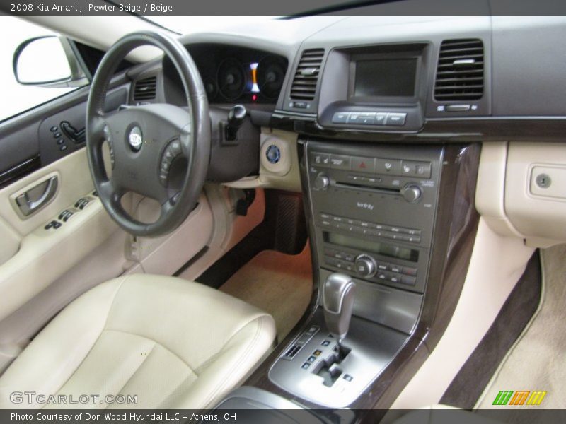 Pewter Beige / Beige 2008 Kia Amanti