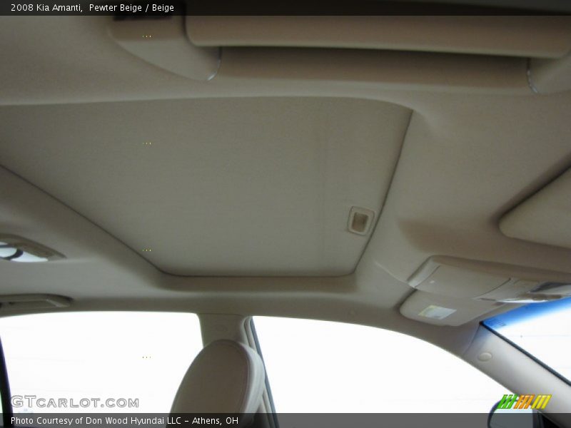 Pewter Beige / Beige 2008 Kia Amanti