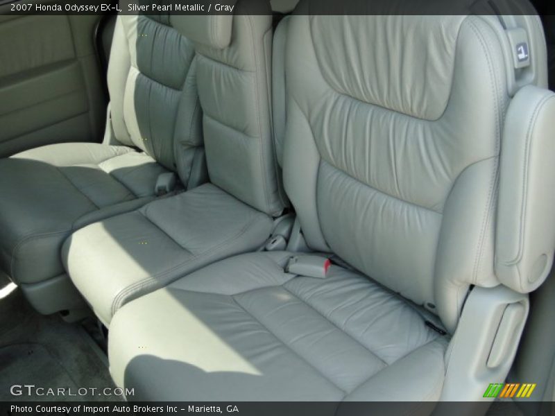 Silver Pearl Metallic / Gray 2007 Honda Odyssey EX-L