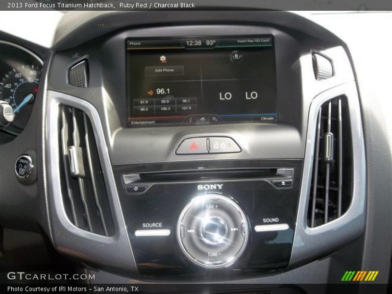 Ruby Red / Charcoal Black 2013 Ford Focus Titanium Hatchback