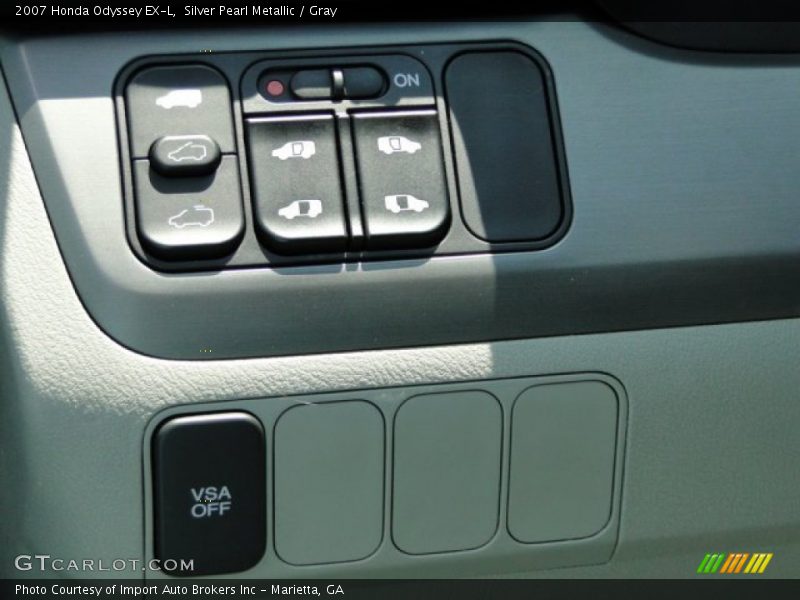Silver Pearl Metallic / Gray 2007 Honda Odyssey EX-L