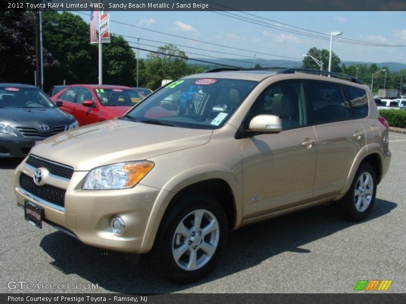 Front 3/4 View of 2012 RAV4 Limited 4WD