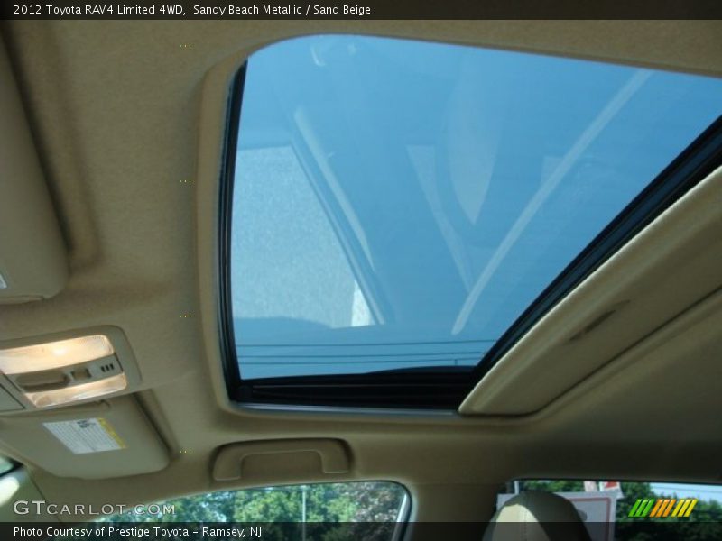 Sandy Beach Metallic / Sand Beige 2012 Toyota RAV4 Limited 4WD