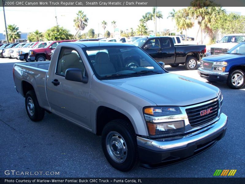 Stealth Gray Metallic / Dark Pewter 2006 GMC Canyon Work Truck Regular Cab