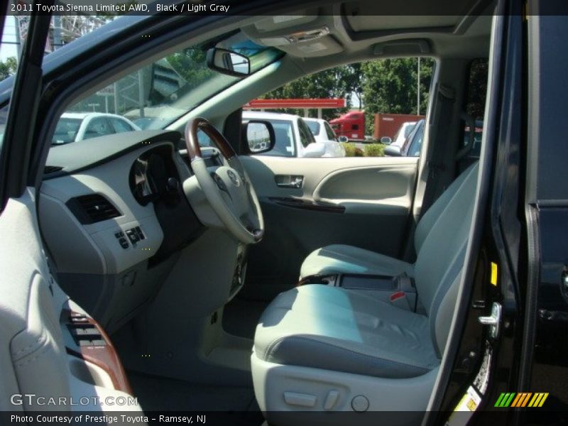 Black / Light Gray 2011 Toyota Sienna Limited AWD