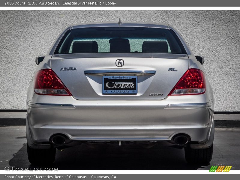 Celestial Silver Metallic / Ebony 2005 Acura RL 3.5 AWD Sedan