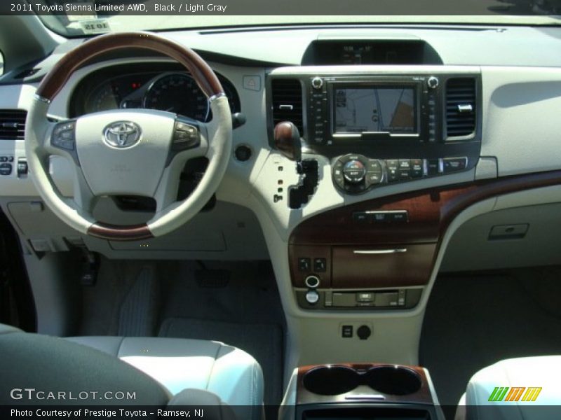 Black / Light Gray 2011 Toyota Sienna Limited AWD