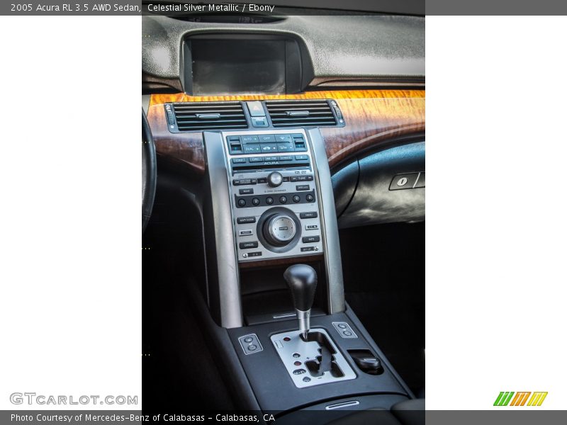 Celestial Silver Metallic / Ebony 2005 Acura RL 3.5 AWD Sedan