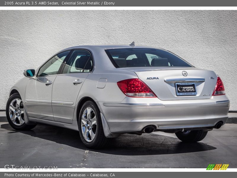 Celestial Silver Metallic / Ebony 2005 Acura RL 3.5 AWD Sedan