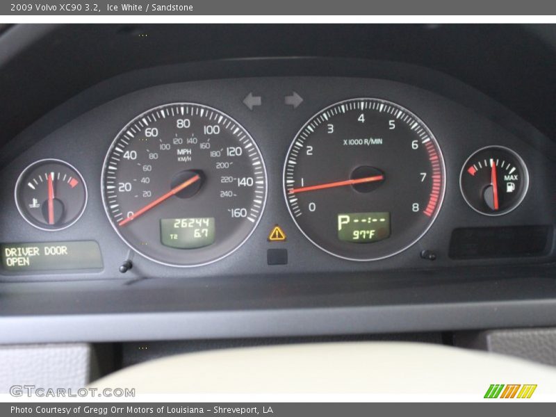  2009 XC90 3.2 3.2 Gauges