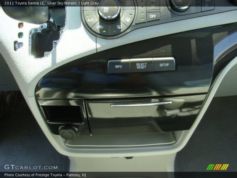 Silver Sky Metallic / Light Gray 2011 Toyota Sienna LE