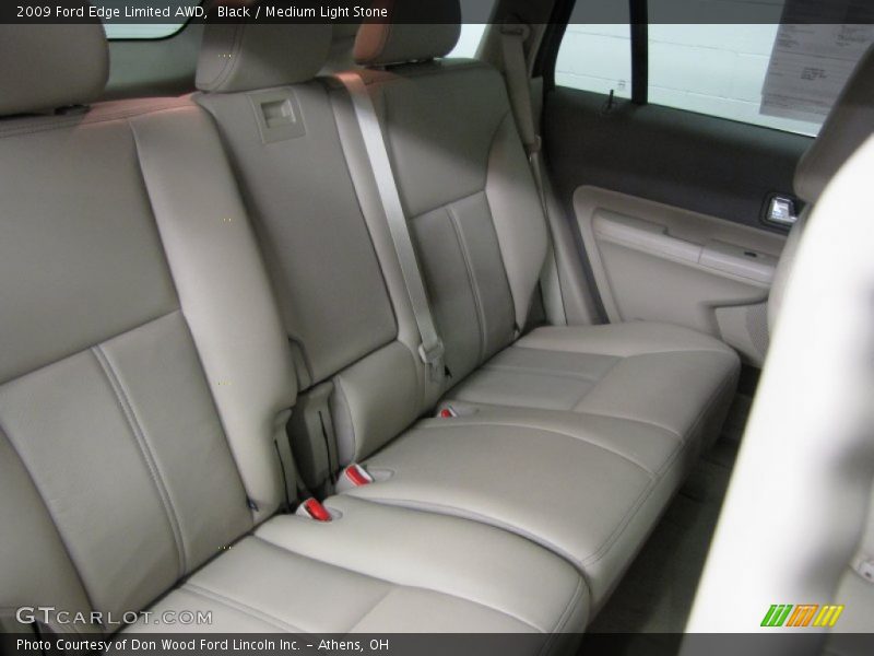 Black / Medium Light Stone 2009 Ford Edge Limited AWD