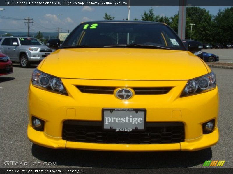 High Voltage Yellow / RS Black/Yellow 2012 Scion tC Release Series 7.0