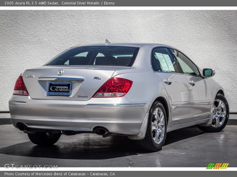 Celestial Silver Metallic / Ebony 2005 Acura RL 3.5 AWD Sedan