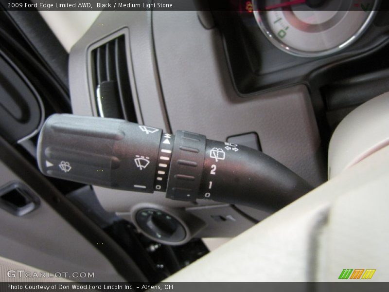 Black / Medium Light Stone 2009 Ford Edge Limited AWD