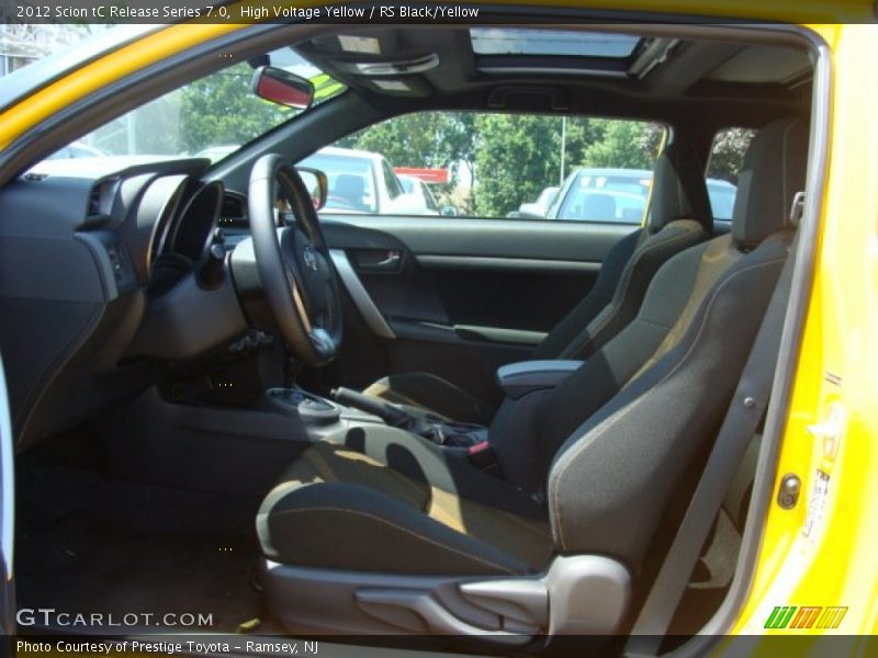 High Voltage Yellow / RS Black/Yellow 2012 Scion tC Release Series 7.0