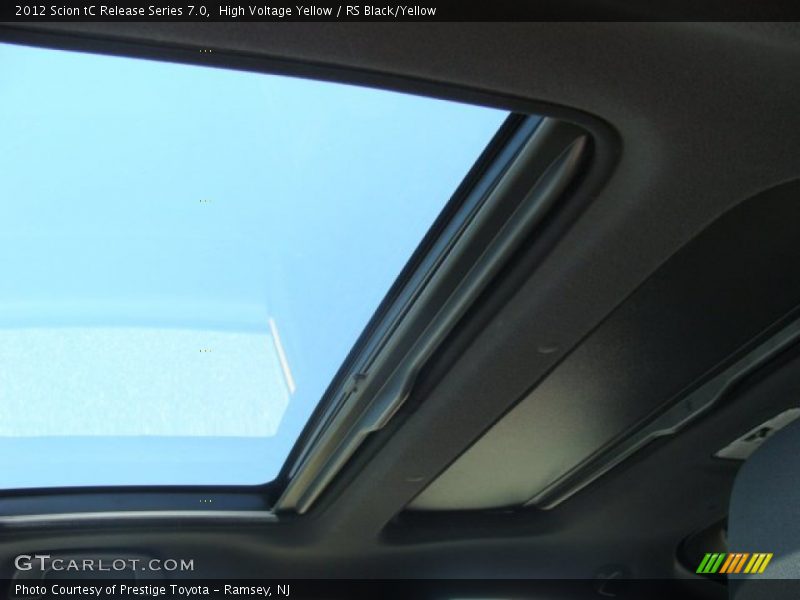 High Voltage Yellow / RS Black/Yellow 2012 Scion tC Release Series 7.0