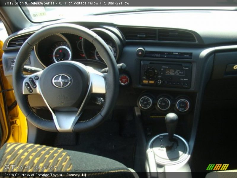 High Voltage Yellow / RS Black/Yellow 2012 Scion tC Release Series 7.0