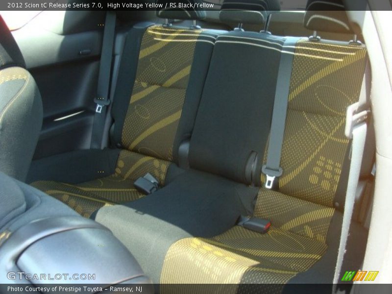 High Voltage Yellow / RS Black/Yellow 2012 Scion tC Release Series 7.0