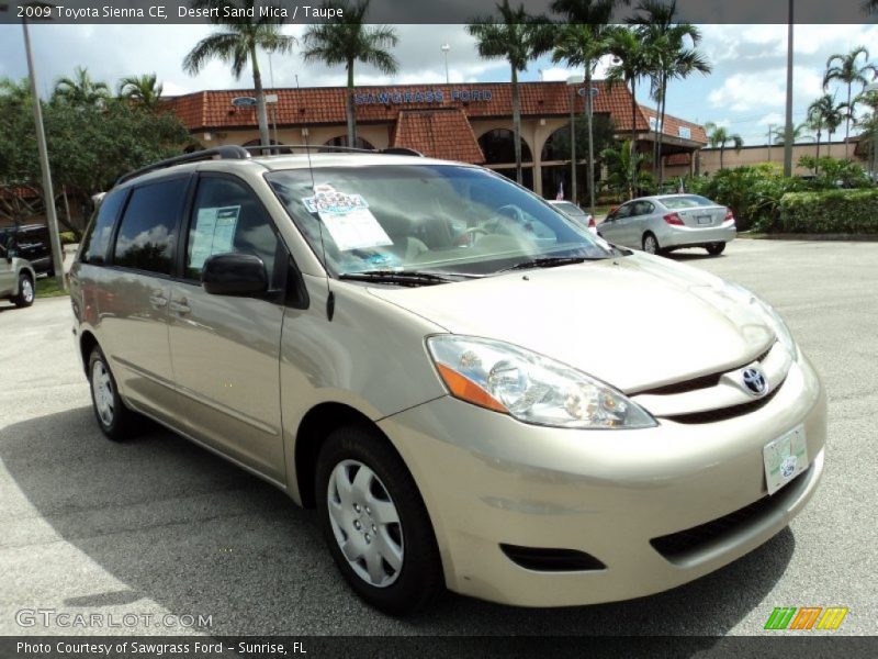 Desert Sand Mica / Taupe 2009 Toyota Sienna CE