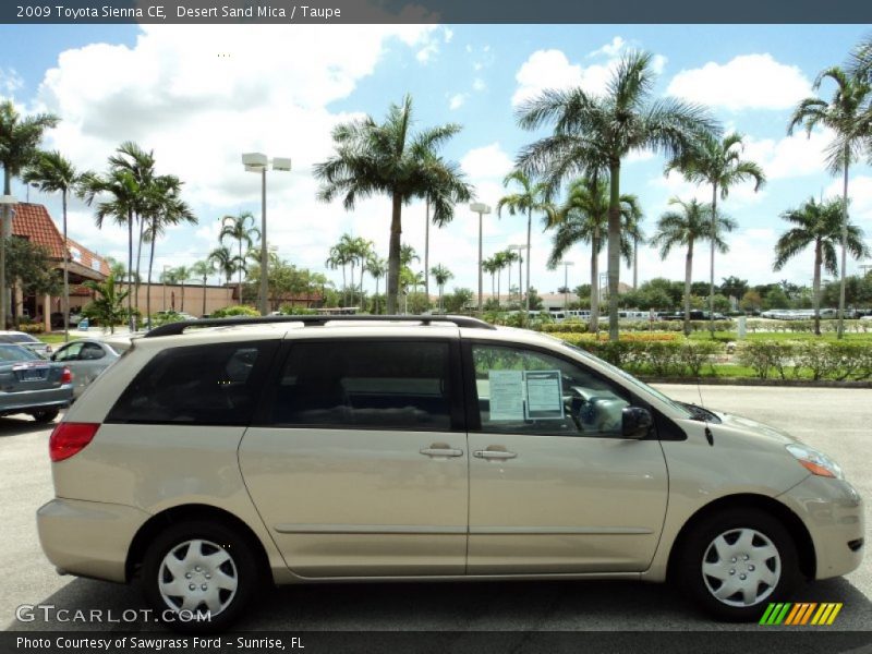 Desert Sand Mica / Taupe 2009 Toyota Sienna CE