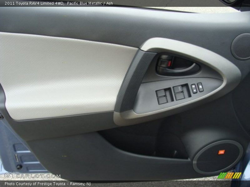 Pacific Blue Metallic / Ash 2011 Toyota RAV4 Limited 4WD
